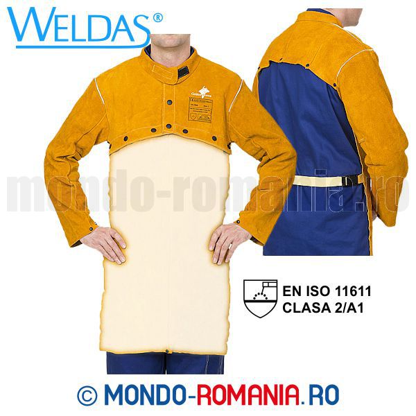 Echipament sudor - Bolero sudor Weldas Golden Brown Kevlar